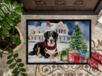 Entlebucher Mountain Dog Cozy Christmas Doormat