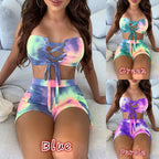New Gradient Split Swimwear Set for Women
