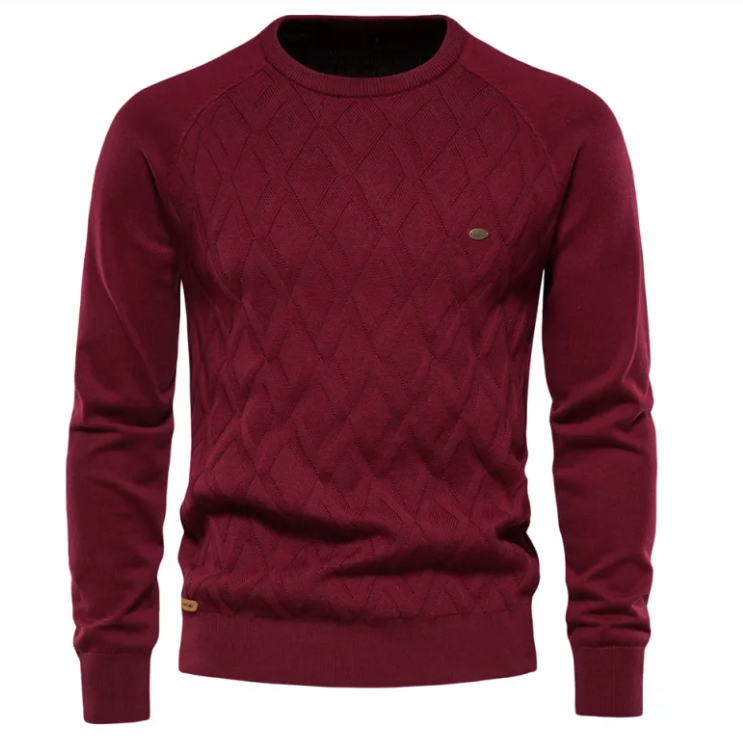 Solid Color Men's Sweater Pullover | Streetwear