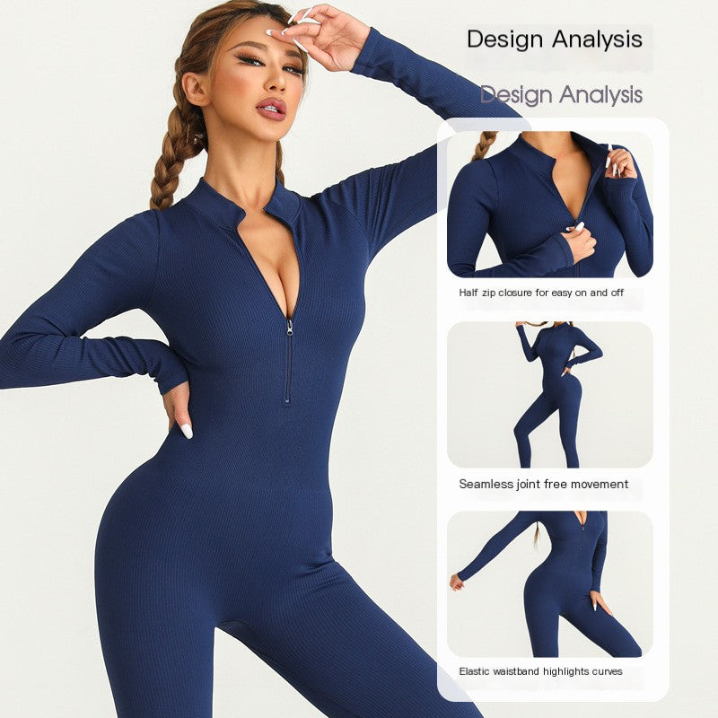 Amazon Yoga Bodysuit with Long Sleeves for Intense Workouts
