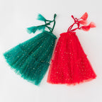 New Children's Christmas Star Moon Tulle Princess Skirt
