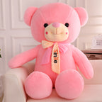 Plush Teddy Bear with Scarf - Customizable Gift | Home Decor