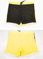 Men's Square-Cut Mesh Swim Trunks