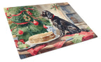 Boykin Spaniel Christmas Cookies Glass Cutting Board