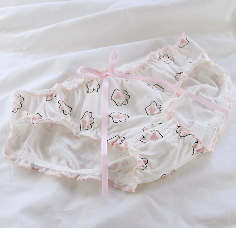Lace Panties for Girls with Letter Design