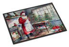 Cookies with Santa Claus Doormat