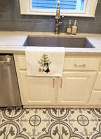 Bernese Mountain Dog #3 Christmas Kitchen Towel Set of 2