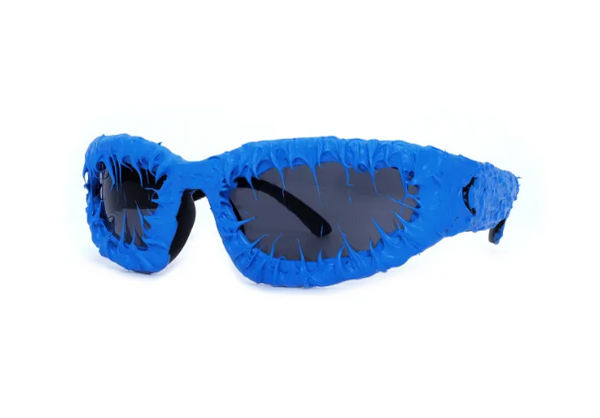 Spiked Punk Wraparound Novelty Sunglasses