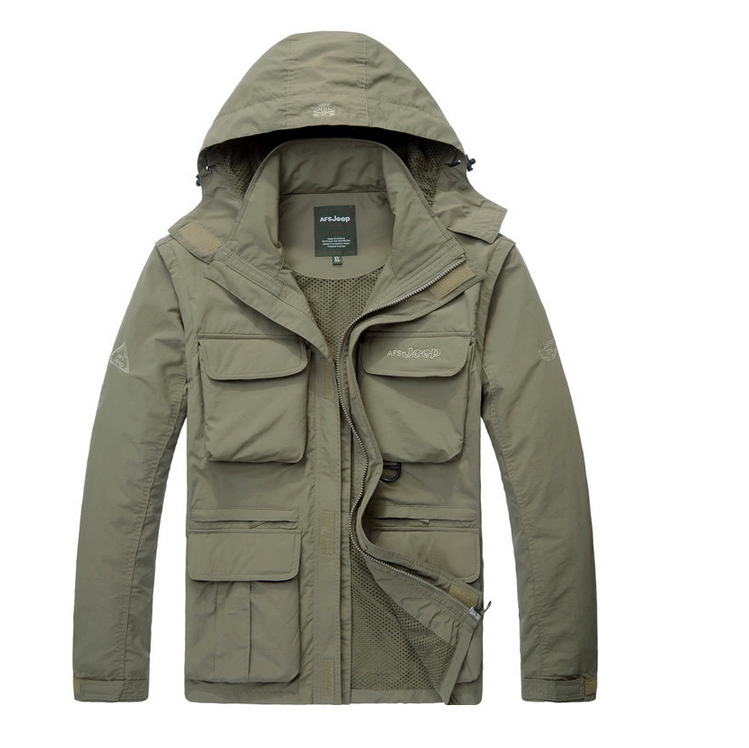 Thickened Outdoor Tactical Windbreaker for Winter