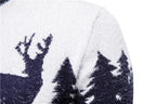Men's Christmas Reindeer Knit Sweater for Fall/Winter
