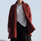 Chinese Style Casual Windbreaker Coat for Men