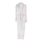Beach Vacation Bikini Cover-Up Long Loose Dress Cardigan