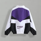 Men's Patchwork Embroidery Bomber Varsity Jacket