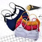 Summer Women's Cotton No Steel Ring Bra Tube Top