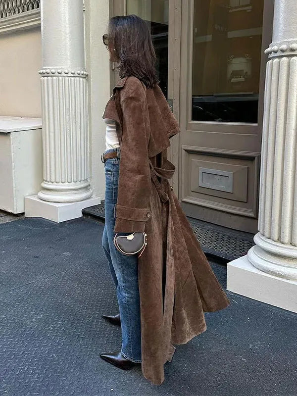 Women Winter Trench Coat