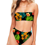Strapless Two-Piece Sexy Bikini Swimwear