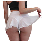 Ladies Ruffle Dance Shorts