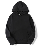 Long-sleeved Hoodie Casual Solid Color Sweater | Streetwear