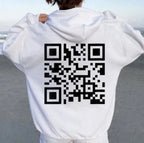 QR code hoodie | Streetwear