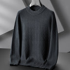 Men's Casual Knitted Sweater for Autumn and Winter