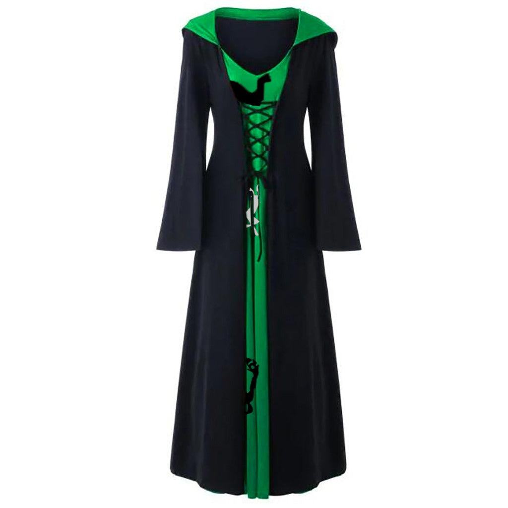 Women's Christmas Reindeer Hooded Dress