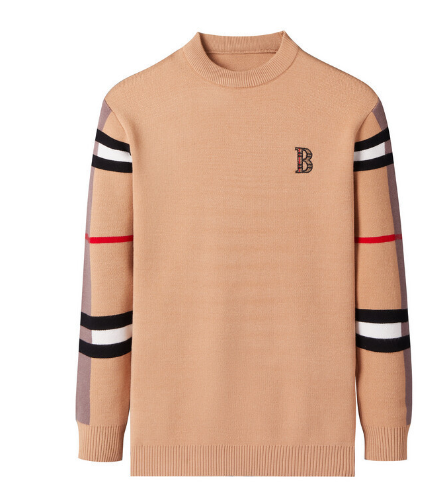 Men's Thin Color-Blocked Knit Base Layer Sweater