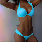 2020 New Stylish Multicolor Sexy Swimsuit (Two-Piece)