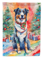 Australian Shepherd Christmas Garden Flag
