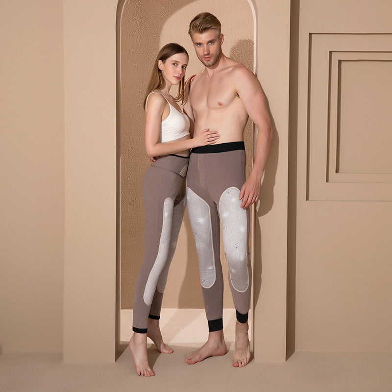 Silk Soft Wool Warm Pants for Couples