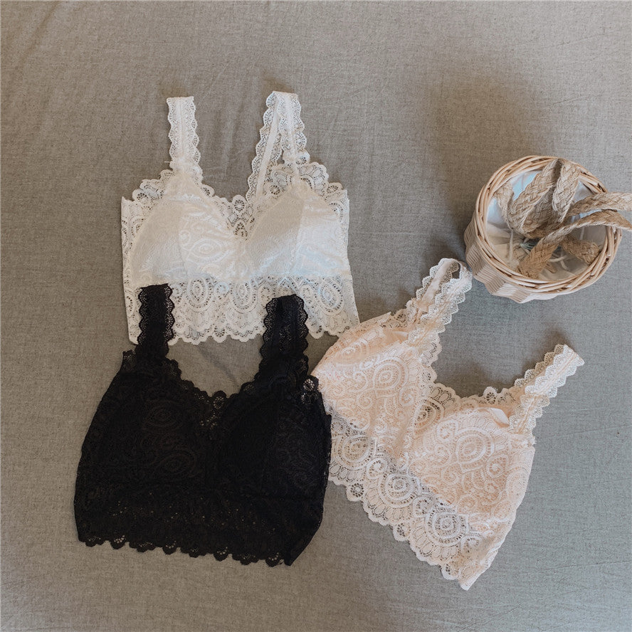 Lace Bralette Crop Top