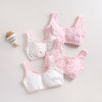 Girls' Cotton Tube Top Vest for Ages 12-18