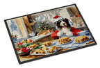 Bearded Collie Christmas Cookies Doormat