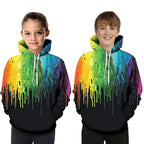 Digital Printed Hooded Sweater for Children