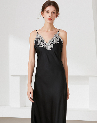 Plus Size Satin Nightgown and Pajama Set