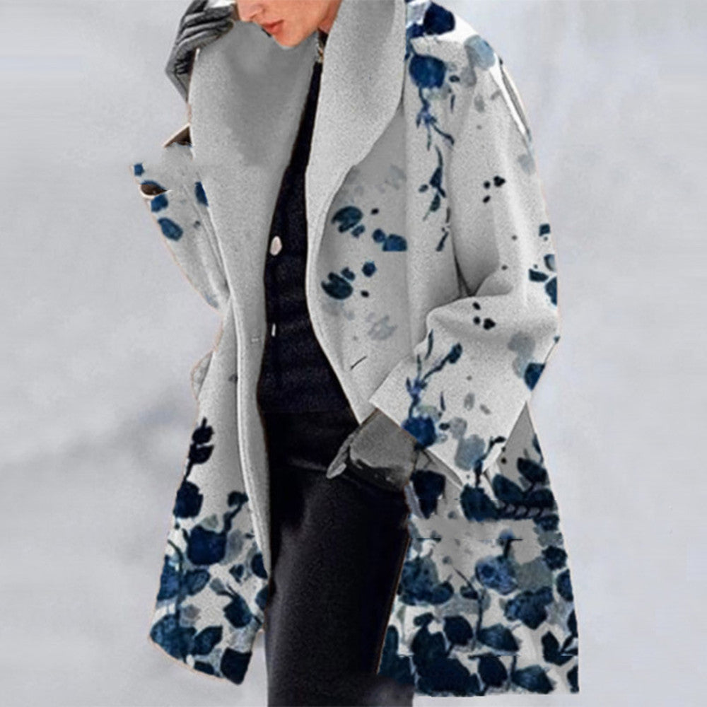 Mid-length Elegant Casual Jacket for Women
