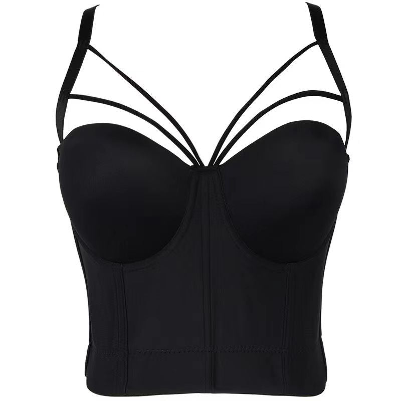 Women's Cotton Triangle Bralette with Underwire