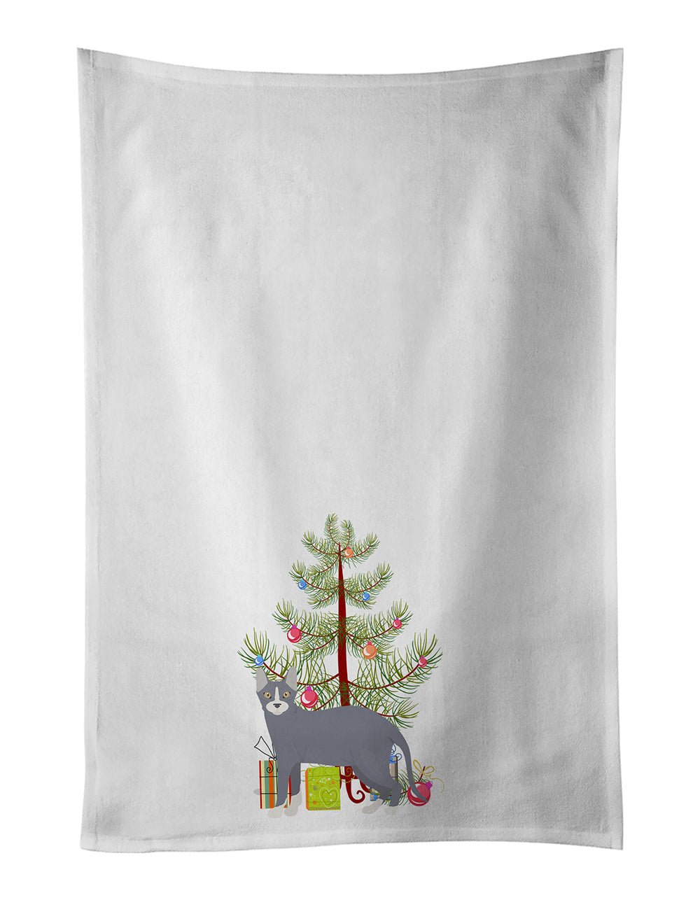 Don Sphynx Cat Christmas Kitchen Towel Set of 2