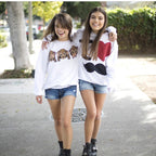 Cute Animal Monkey Print Hoodie for Women S-XL | Streetwear