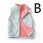 Plus Velvet Thick Warm Fleece Vest for Comfort