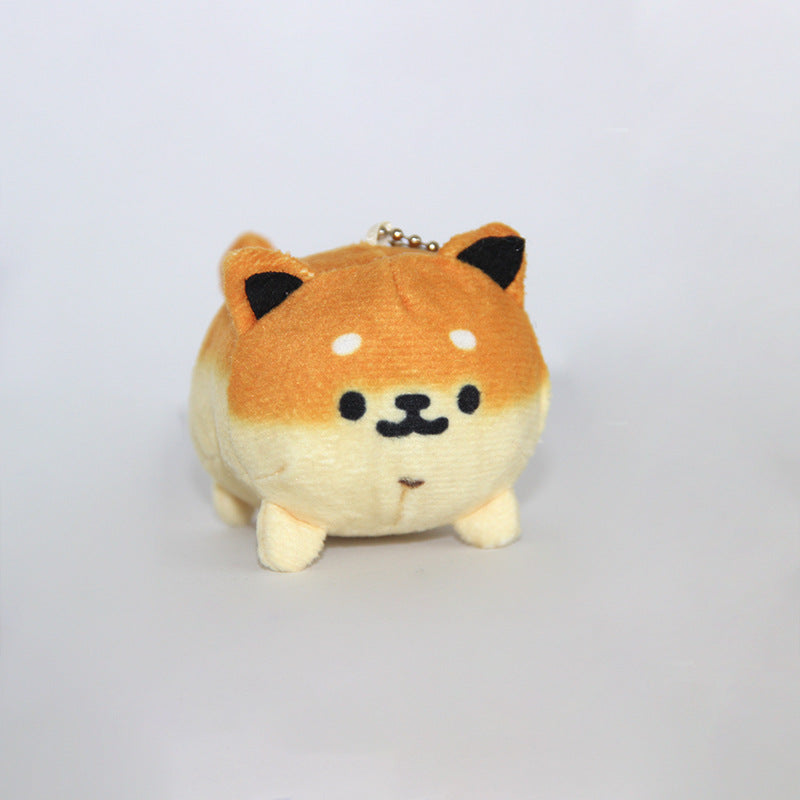 Plush Bread Dog Keychain Pendant for Students and Couples | Accessory