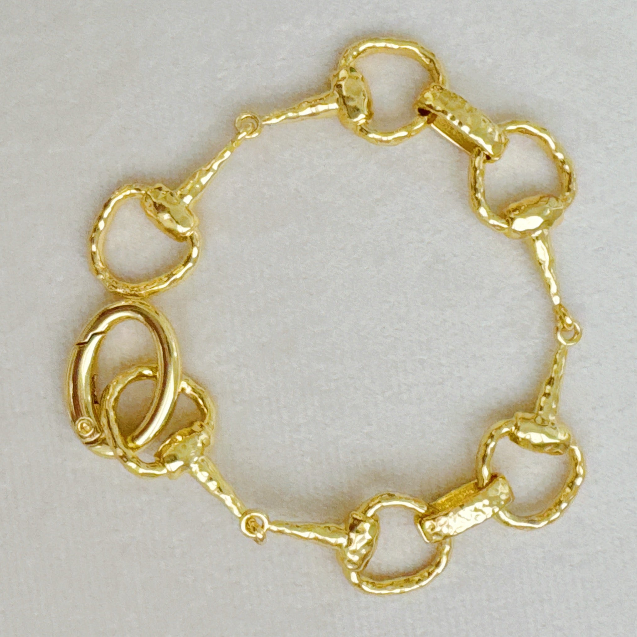Equestrian Horsebit Link Bracelet
