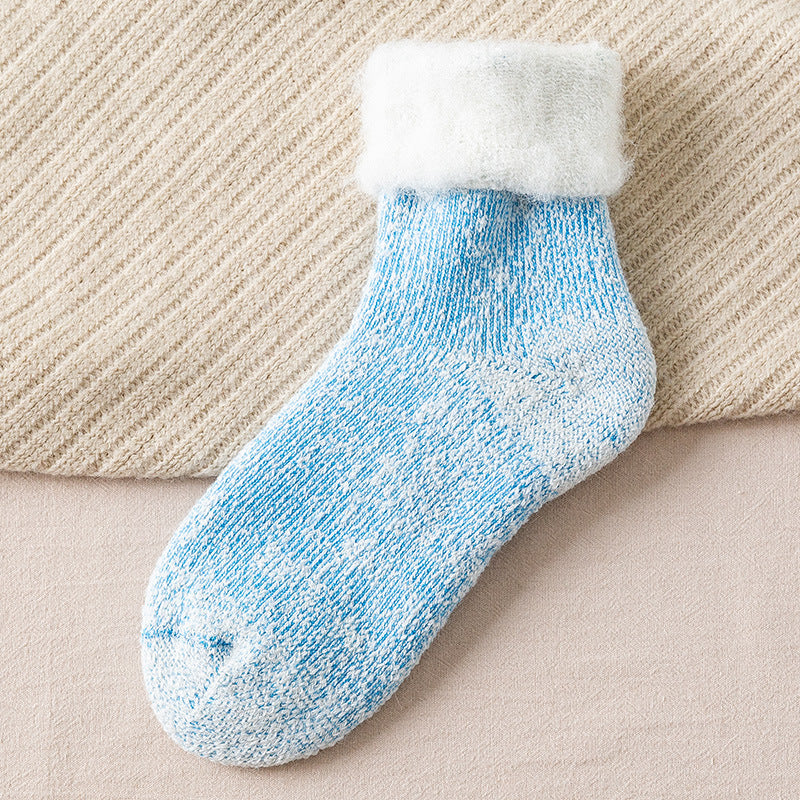 Thickened Fleece Snow Socks for Women