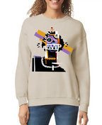 Neocubism Artwork Women’s Sweatshirt | Streetwear