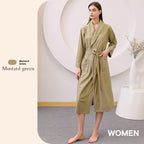 Thin Satin Quick-Dry Couple Nightgown
