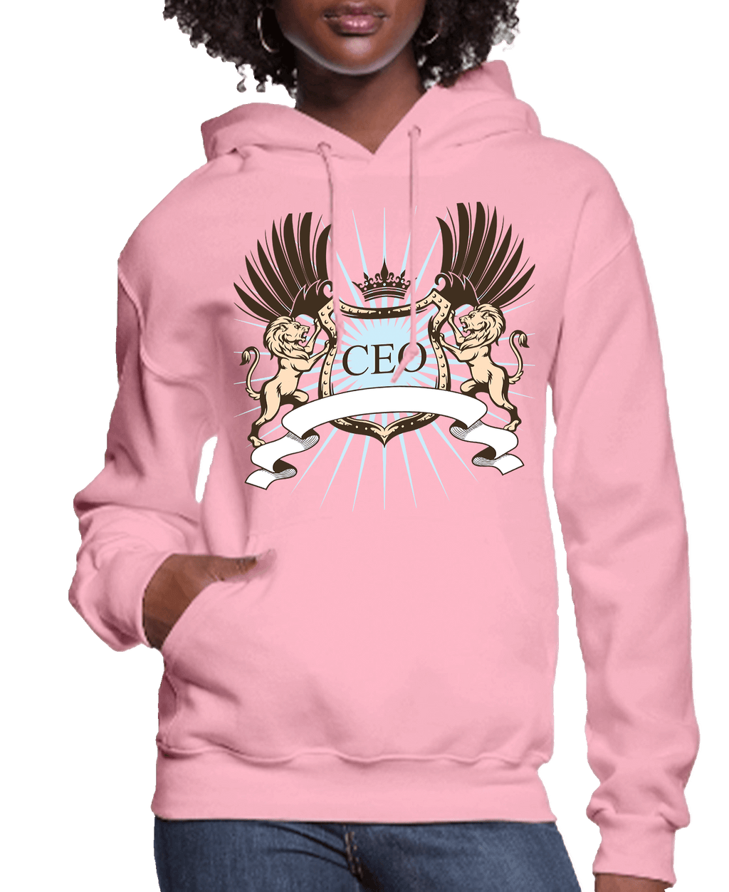 CEO Lion Crest Women’s Hoodie | Streetwear