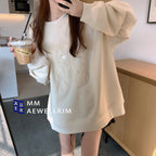 2023 Women's Oversized Bear Sweatshirt - Trendy Design | Streetwear