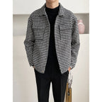 Men's Casual Loose Short Wool Coat