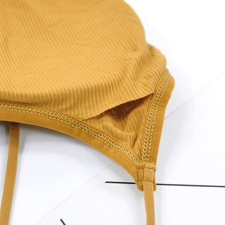 Summer Women's Cotton No Steel Ring Bra Tube Top