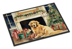 Golden Retriever Cozy Christmas Doormat
