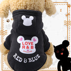 Cartoon Hooded Sweater for Dogs and Cats (Autumn/Winter)